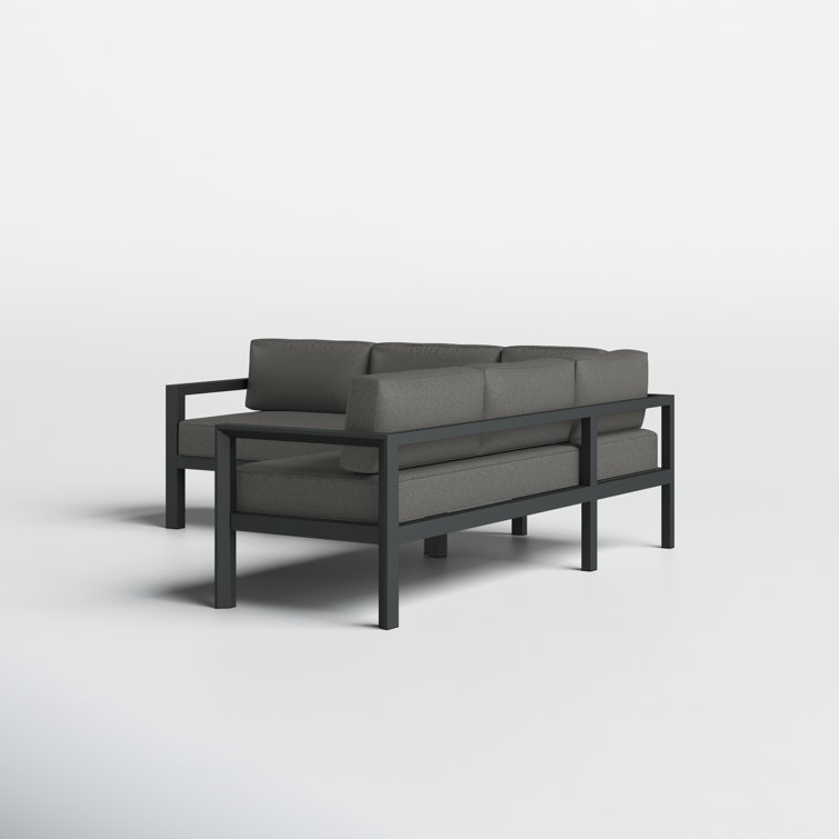 Metal patio online sectional